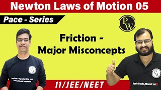 NLM 05  Friction force  Types of friction Static limiting kinetic Rolling11  NEET  IIT JEE [upl. by Nnylf141]