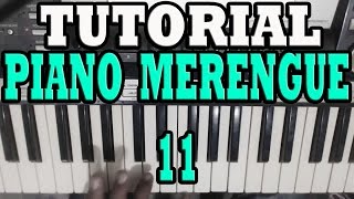 Piano Merengue Tumbao 11 [upl. by Nelleeus]