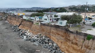 Watch Pacifica Coastal Erosion Oct 1st 2022 [upl. by Mick]