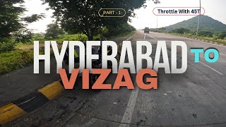 Homecoming  Hyderabad to Vizag  HYDERABAD ROAD TRIP ThrottleWith45T himalayan450 hyderabad [upl. by Shena]