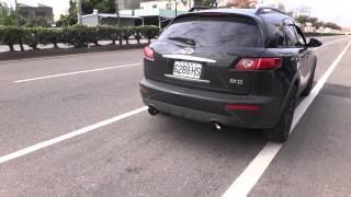 INFINITI 2005 FX35 改裝 Q桑 排氣管 中尾段 可變閥門設計 [upl. by Enahsal]