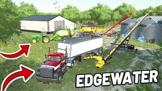 WELCOME TO EDGEWATER  Farming Simulator 22  Episode 1 [upl. by Divine]