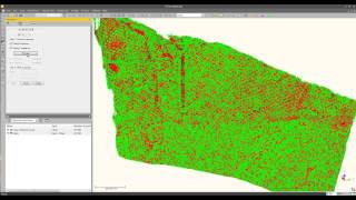 Removing fence points from rock surface with Trimble RealWorks [upl. by Kala]