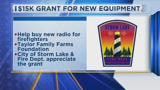 Storm Lake Fire Department Grant [upl. by Labotsirhc852]