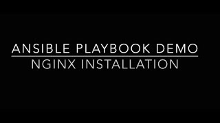 ansible playbook tutorial automation [upl. by Aikehs730]