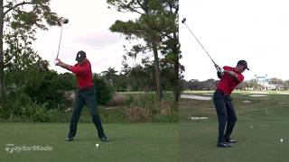 Tiger Woods Slow Mo Driver Swing  TaylorMade Golf [upl. by Aissenav]