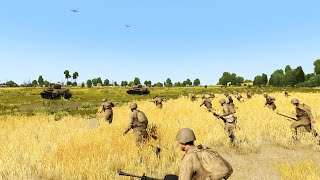 Arma 3 WW2 Operation Bagration Red Army stopping Germans from retreating 1944 gameplay [upl. by Noelopan]