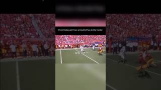 Double pass to the center 😮‍💨😂 viralvideo football highlights cfb [upl. by Icul]