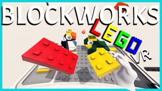 BLOCKWORKS  Playing with LEGOS in Virtual Reality [upl. by Zwiebel194]