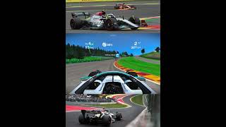 Mercedes AMG W13circuit de Spa Francorchamps PART 5 [upl. by Ynaffat]