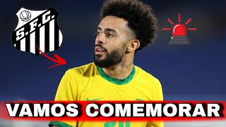 NOTÍCIAS DO SANTOS HOJE  ISSO É MOTIVO DE COMEMORAR GRANDE NOVIDADE [upl. by Lonnard]