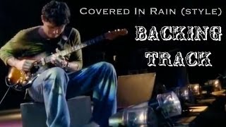 John Mayer Covered In Rain Style Backing Track [upl. by Assiroc]