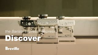 The Barista Express® Impress  Meet Breville’s first assisted manual espresso machine  Breville USA [upl. by Yenaled]