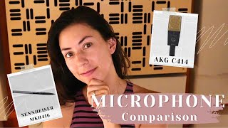 Microphone comparison AKG C414 VS Sennheiser MKH 416 Voice Over [upl. by Kelson621]