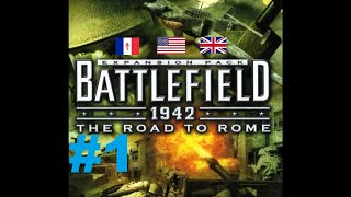 Battlefield 1942HD  The Road to Rome  Battle for Anzio Allied [upl. by Dania]