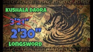 Kushala Daora SOLO LongSword 230 Monster Hunter World [upl. by Calica620]