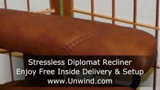 Stressless Diplomat Enjoy Inside Delivery amp Setup at Unwindcom [upl. by Neetsirhc]