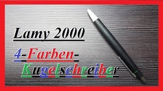 Lamy 2000 4FarbenKugelschreiber [upl. by Otrebireh]