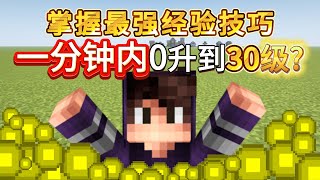 从零到附魔大师如何在Minecraft 121中迅速升级？三种快速获取大量经验的方法！【CC字幕】｜ 我的世界｜當個創世神 [upl. by Elburt]