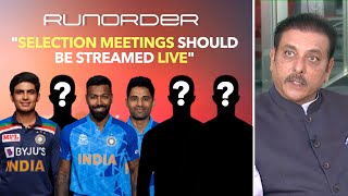 Runorder Selecting Indias top six for the next T20I World Cup [upl. by Ycrep]