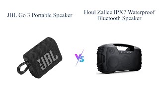 JBL Go 3 vs Houl Zallee Portable Bluetooth Speakers Comparison 🎶🔊 [upl. by Didi]