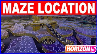 Forza Horizon 5 Hidden Horizons Stadium Maze Location [upl. by Truitt]