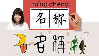 【NEW HSK2】名称名稱mingchengnameHow to Pronounce amp Write Chinese Word amp Character newhsk2 [upl. by Xuaeb]