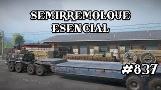 Semirremolque esencial  SnowRunner T1 837 [upl. by Nnaed342]