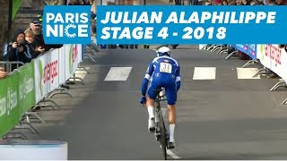 Julian Alaphilippe  Stage 4  ParisNice 2018 [upl. by Iramohs293]