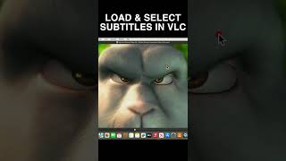 Load amp Select Subtitles in VLC Tutorial [upl. by Schwarz]