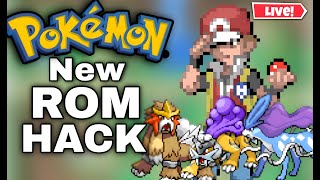 Lets Play New Pokemon ROM HACK ✨🌝 [upl. by Akedijn]