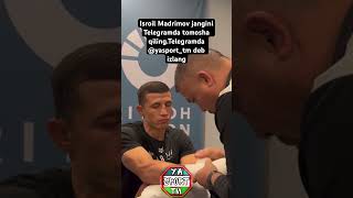 Isroil Madrimov Yangi Jangi  Jonli Efir  Live  Madrimov vs Crawford shorts boxing [upl. by Ennaesor669]