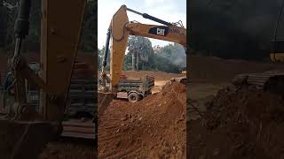 Perfect Coordination Excavator and Truck Fleet in Motion ⚙️🔥 automobile constructionequipment [upl. by Acus439]