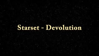 Starset  Devolution Lyrics Video [upl. by Kuska]