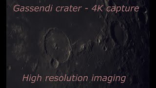 Gassendi crater with 24quot Dobsonian Telescope [upl. by Cheney521]