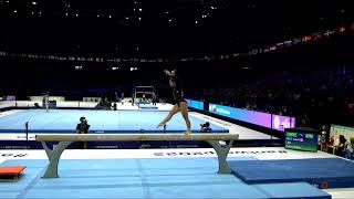 LEE Cassandra CAN2023 Artistic Worlds Antwerp BELQualificationsBalance Beam [upl. by Timoteo]