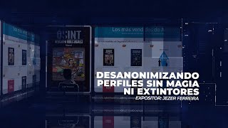 Desanonimizando perfiles sin magia ni extintores [upl. by Fleurette]