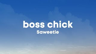 Saweetie  BO CHICK Lyrics [upl. by Harbison]