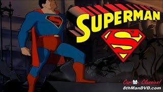 SUPERMAN CARTOON The Bulleteers 1942 HD 1080p  Bud Collyer Joan Alexander Jackson Beck [upl. by Tnaryb146]