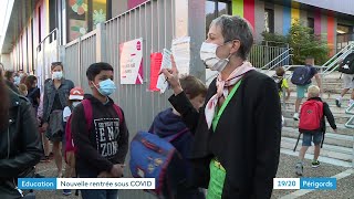 Rentrée scolaire 2021 à Périgueux [upl. by Elyr]