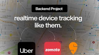 Backend Project 🚀 Realtime Device track  Map with nodejs express and socketio  Maps  Leaflet [upl. by Iadrahs957]