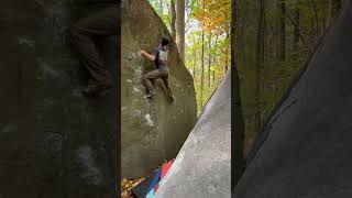 Bouldering Noodled V1  Haycock [upl. by Ivets70]