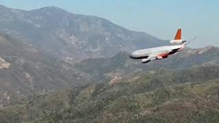 Tanker 912 drop Soberanes Fire [upl. by Anij]