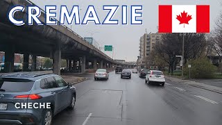 Boulevard Cremazie  Autoroute 40 Est Montreal  QC Canada 🍁 [upl. by Geffner]