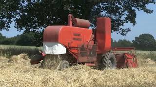 MASSEY HARRIS 722 SUPER 27 AND MASSEY FERGUSON 780 [upl. by Jesher46]