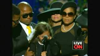 Michael Jackson Memorial  Paris Katherine Jackson [upl. by Miranda]