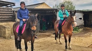 Horse riding at Finlake Riding Centre [upl. by Rramal879]