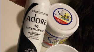 RestoringRevamping￼ Old Wigs Silicon Mix amp Adore 10 Crystal Clear WigRevamp WigRepair [upl. by Karita]