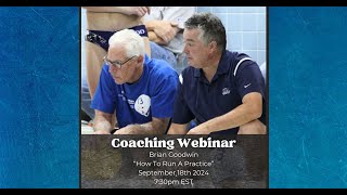 Coaches Corner Middlebury Colleges Brian Goodwin How To Run a PracticeHow To Evaluate Your Team [upl. by Annayr]