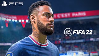 FIFA 22  PSG vs Marseille  Ligue 1 Le Classique Full Match at Parc de Princes PS5 Gameplay  4K [upl. by Nivlad]